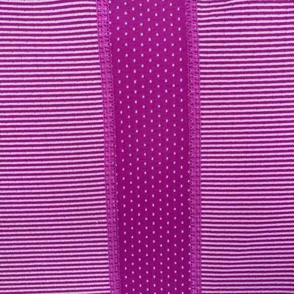 Title Nine Go Tunic‎ Womens Dress Striped Polka Dots Cowl Neck Zip Pockets S - Picture 8 of 9